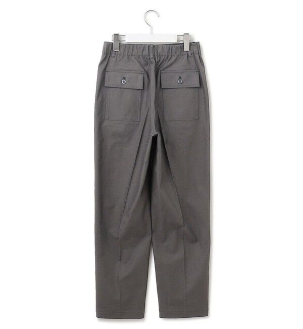 23区「【SLOW/洗える】バックサテンストレッチ ベイカーパンツ」|その他|