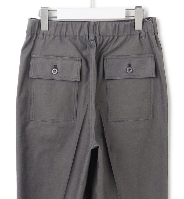 23区「【SLOW/洗える】バックサテンストレッチ ベイカーパンツ」|その他|