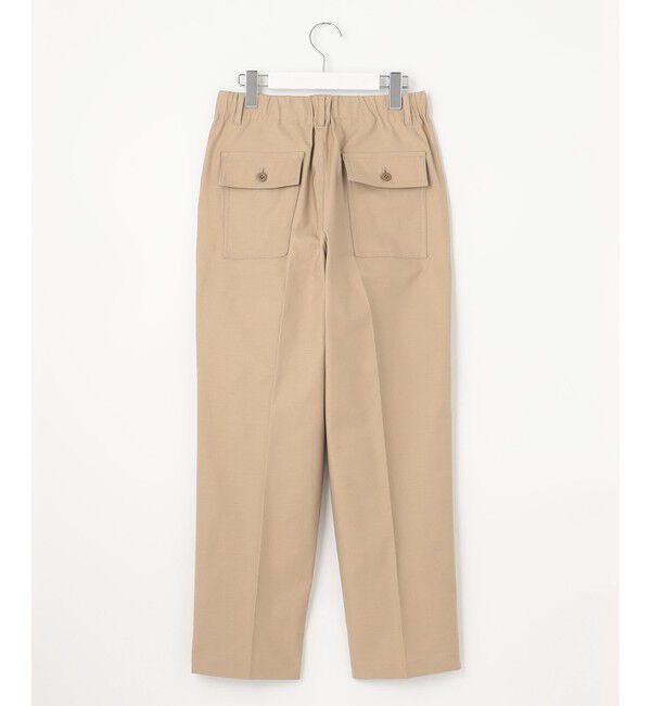 23区「【SLOW/洗える】バックサテンストレッチ ベイカーパンツ」|その他|