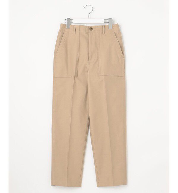 23区「【SLOW/洗える】バックサテンストレッチ ベイカーパンツ」|その他|