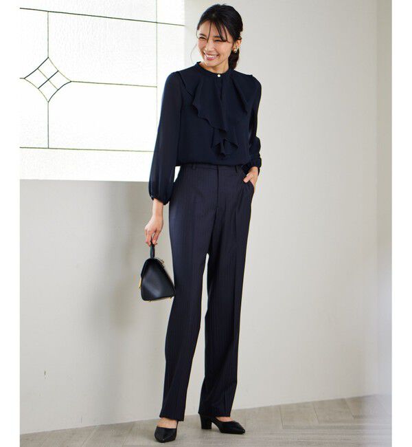 23区「【セットアップ対応/新色追加】ラフィーネウール フルレングスパンツ」|その他|