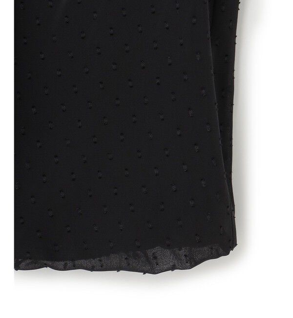 23区「【洗える】ドビードットシフォン ブラウス」|Tシャツ・カットソー|