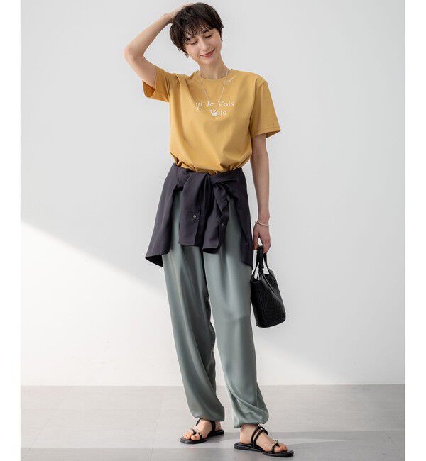 23区「【洗える】カラーロゴ Tシャツ」|Tシャツ・カットソー|