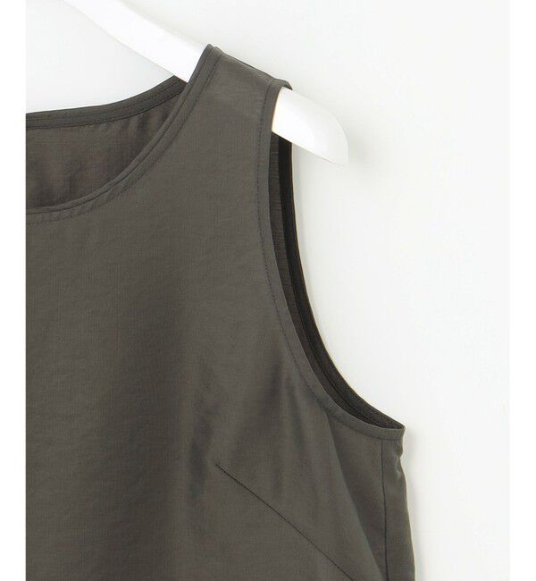 23区「【SLOW/一部店舗限定】ブライトヴィンテージクロス ノースリーブ ブラウス」|シャツ・ブラウス|