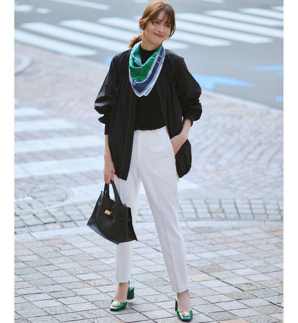 23区「【VERY掲載/撥水加工/洗える】TRストレッチギャバ テーパード パンツ」|その他|