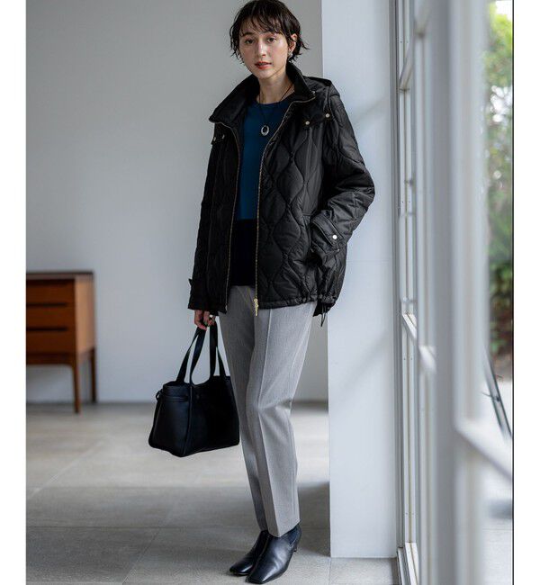 23区「【VERY掲載/撥水加工/洗える】TRストレッチギャバ テーパード パンツ」|その他|