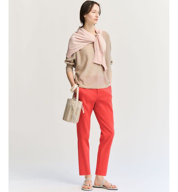 23区「【CanCam掲載】リネンレーヨンストレッチ テーパード パンツ」|その他|