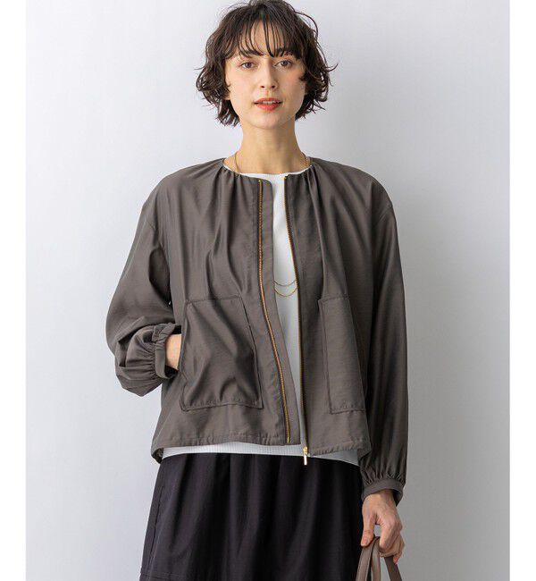 23区「シアータンブラー ダブルポケット ブルゾン」|その他|ﾀﾞｰｸﾌﾞ