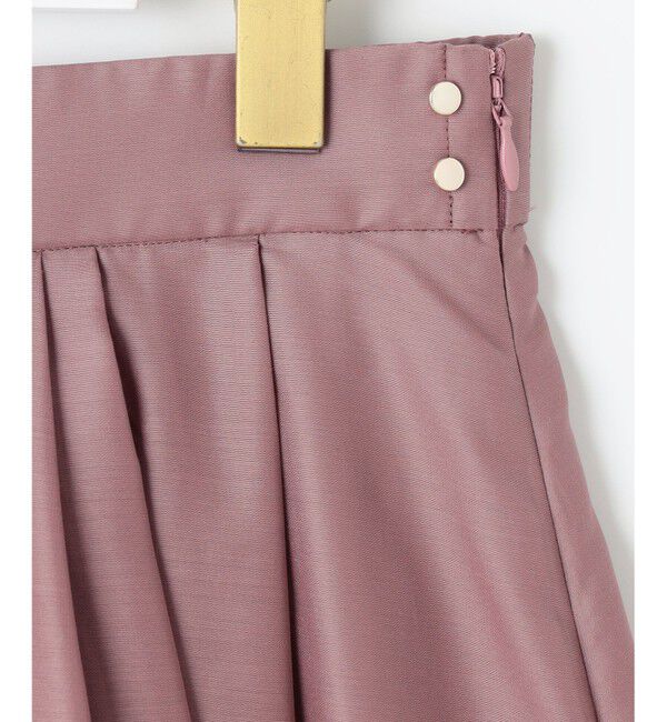 any SiS「【洗える】シアーチンツタック スカート」|スカート|