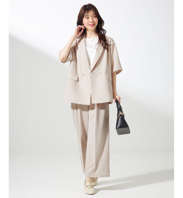 ANY SIS「【洗える】サテン プルオーバー」|Tシャツ・カットソー|