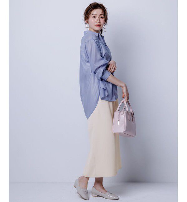 ANY SIS「【撥水・接触冷感・UVカット】コンフォートイージー スカート」|スカート|