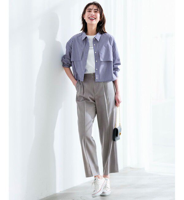 ANY SIS「ビジュープリント Ｔシャツ」|Tシャツ・カットソー|