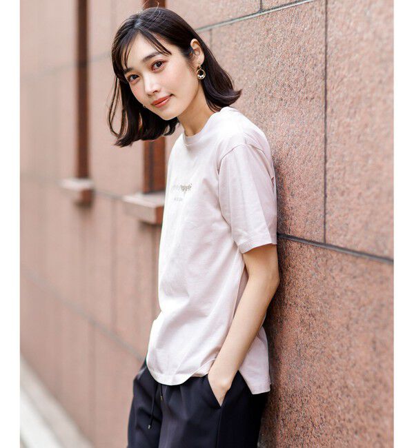 ANY SIS「ビジュープリント Ｔシャツ」|Tシャツ・カットソー|