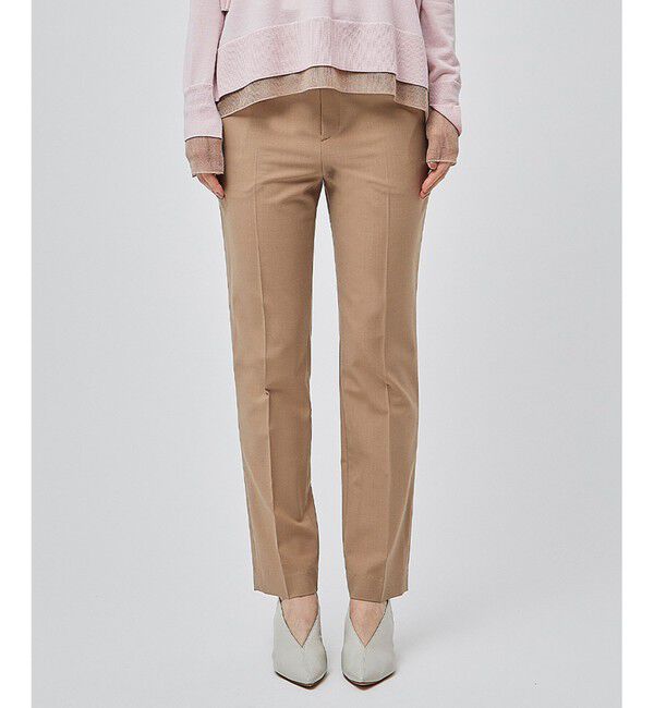 BEIGE,「【洗える】ABEL / テーパードパンツ」|スラックス|Camel