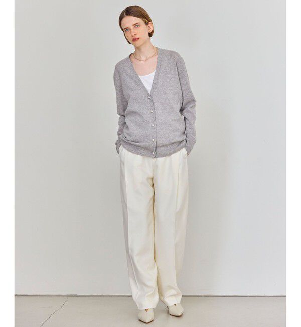 BEIGE,「BOSQUET / ウールカービータックパンツ」|その他|