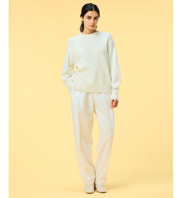 BEIGE,「BOSQUET / ウールカービータックパンツ」|その他|