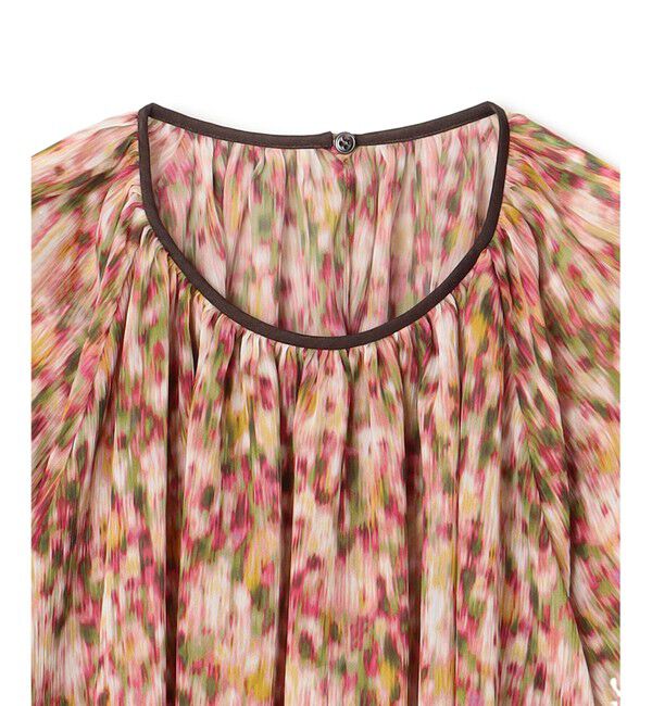 BEIGE,「【洗える】BORONIA / フラワーシフォンブラウス」|シャツ・ブラウス|