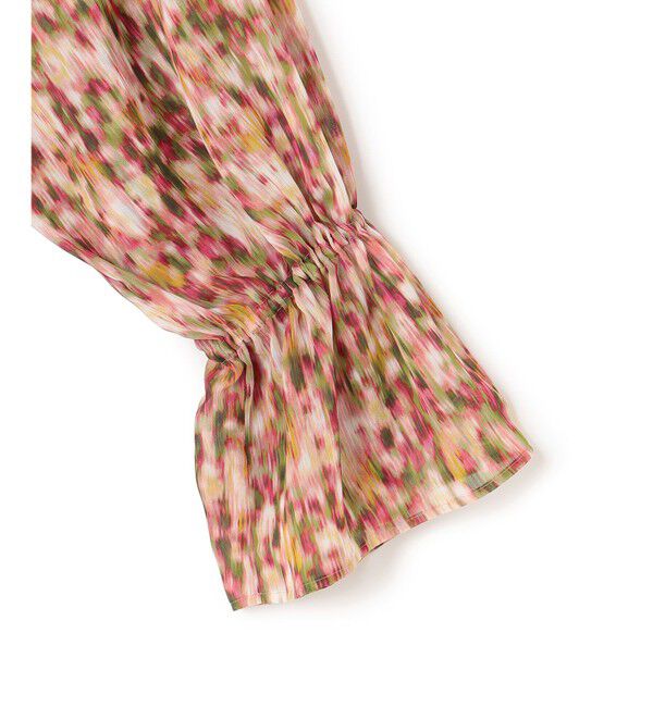 BEIGE,「【洗える】BORONIA / フラワーシフォンブラウス」|シャツ・ブラウス|