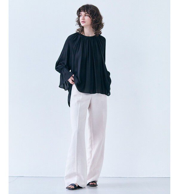 BEIGE,「【GISELe ６月号掲載】CRINUM / ストレートリネンパンツ」|その他|