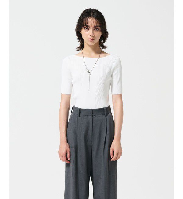 Diagram「リブカシュクールニットトップ」|その他|