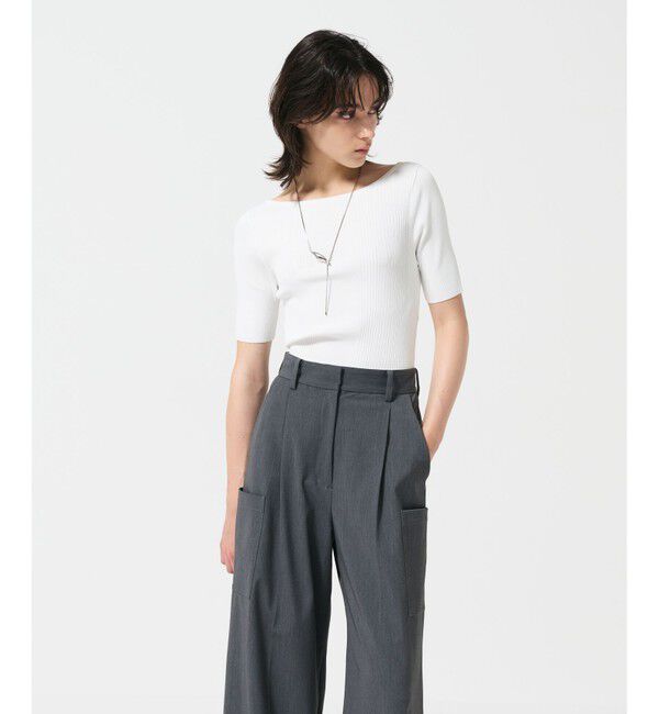 Diagram「リブカシュクールニットトップ」|その他|