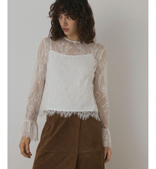 Diagram「レースボウタイブラウス」|シャツ・ブラウス|