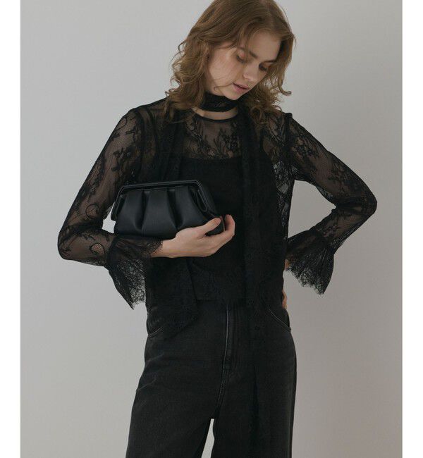 Diagram「レースボウタイブラウス」|シャツ・ブラウス|ブラック