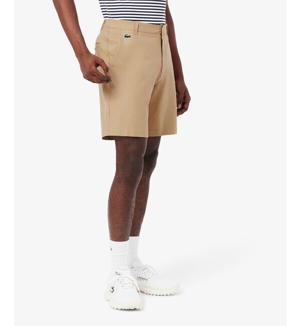 LACOSTE「ウルトラドライゴルフショーツ」|その他|ベージュ