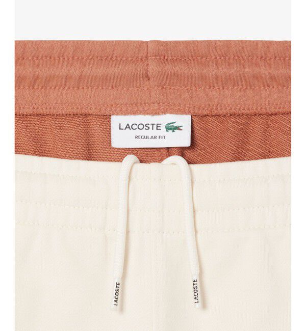 LACOSTE「サイド&バックヨーク切り替えスウェットショーツ」|その他|