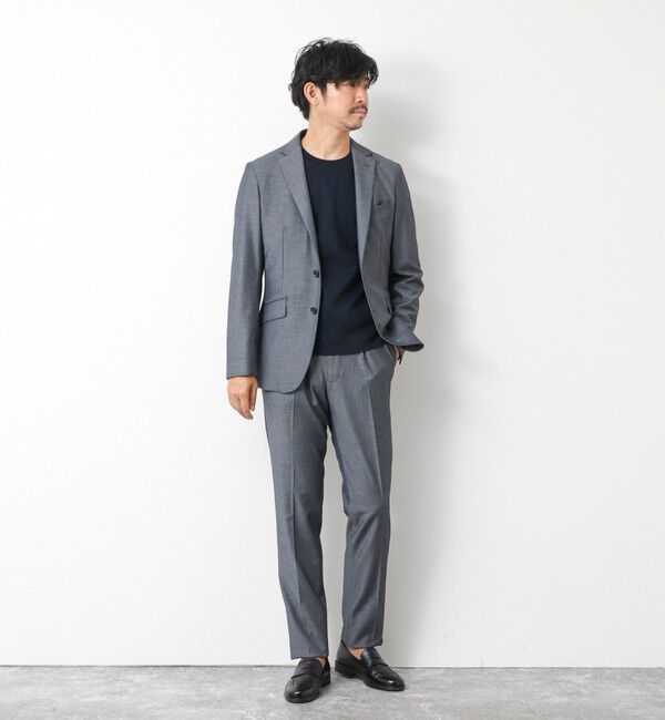 NOLLEY'S goodman「【ビジカジ/セットアップ対応】ACTIVE SETTER ウォッシャブル ストレッチパンツ 25AW」|スラックス|