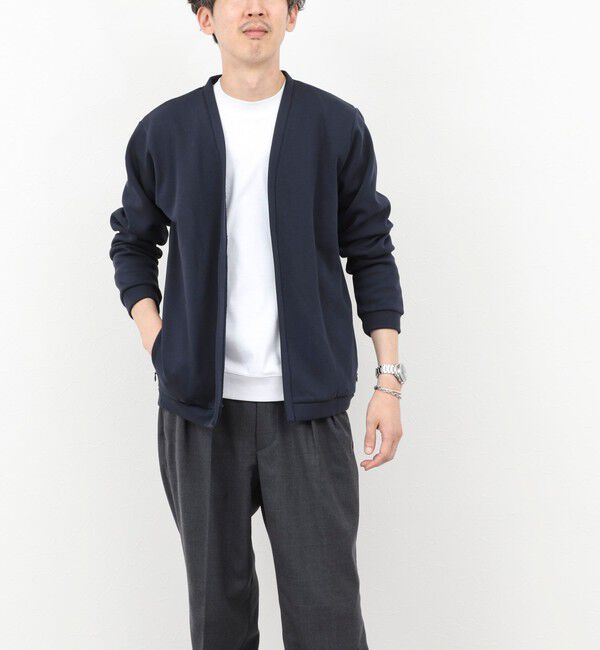 NOLLEY'S goodman「【ACTIVE SECT】《限定展開》接結ボタンレスカーディガン 25AW」|カーディガン|