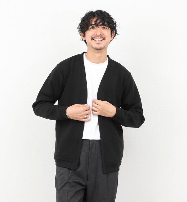 NOLLEY'S goodman「【ACTIVE SECT】《限定展開》接結ボタンレスカーディガン 25AW」|カーディガン|