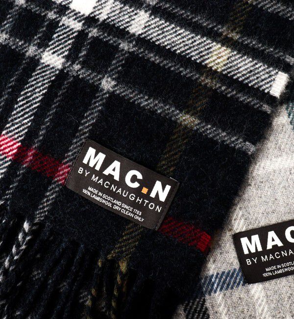 NOLLEY'S goodman「【MAC.N/マックエヌ】Lambswool Canisbay Scarf 25」|ストール|