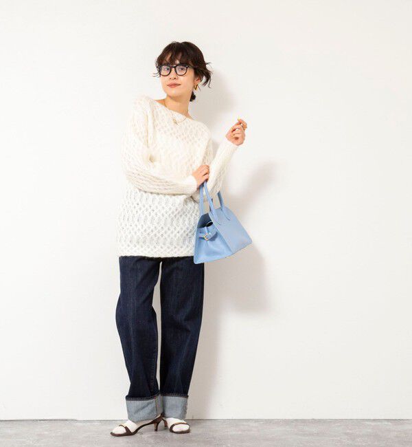 NOLLEY'S sophi「【WALANCE/ワランス】wool mohair cable boatneck top」|ニット・セーター|