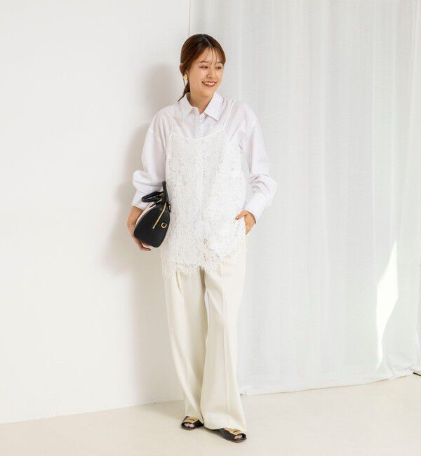 NOLLEY'S「ウォッシャブルレイヤード2WAYカラーシャツ」|シャツ・ブラウス|