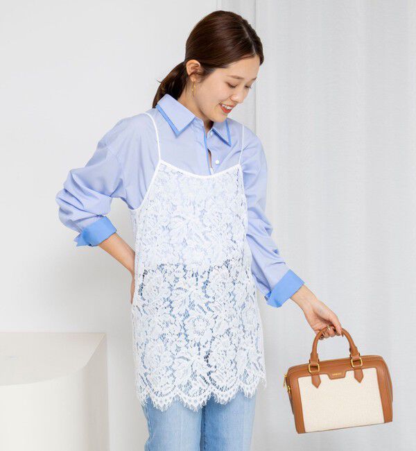 NOLLEY'S「ウォッシャブルレイヤード2WAYカラーシャツ」|シャツ・ブラウス|