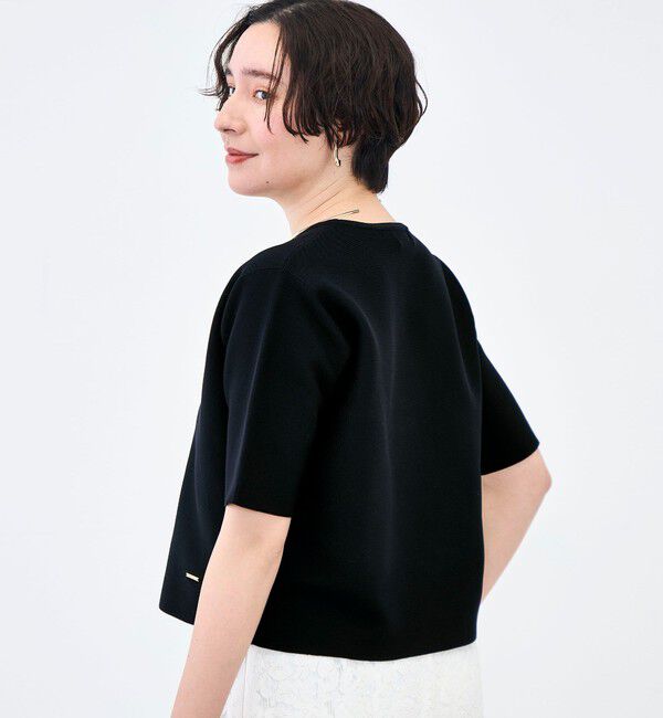 NOLLEY'S「《手洗い可能》ホールガーメントニットＴ」|ニット・セーター|