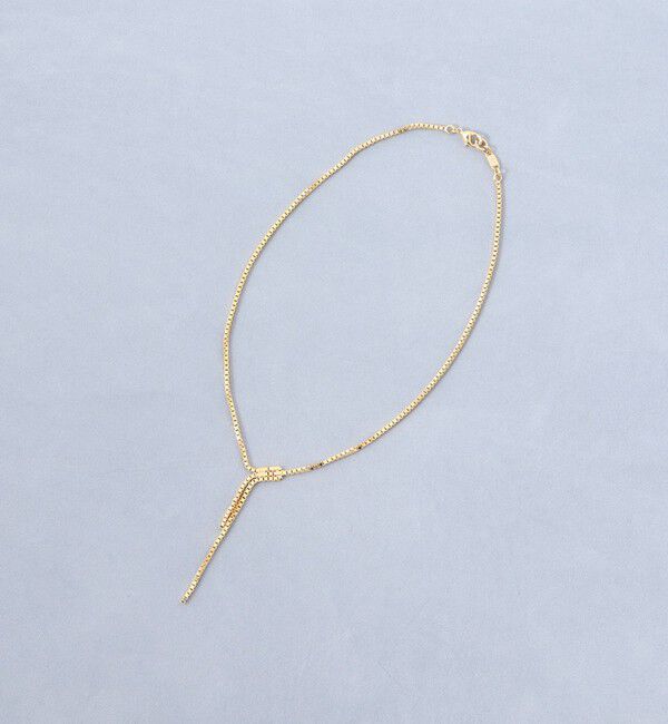 grace grace「【grace grace/グラスグラス】ドリップBOXネックレス」|ネックレス|