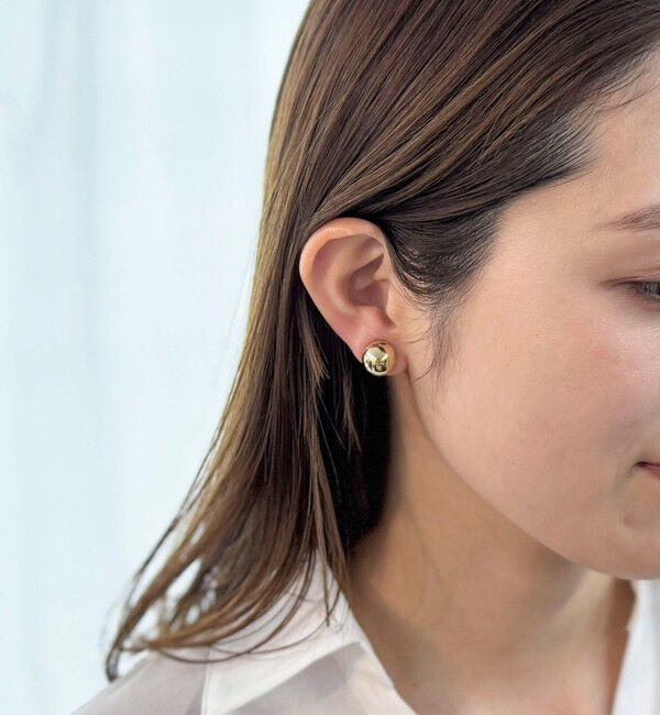 grace grace「【grace grace/グラスグラス】ラウンドドームピアス」|ピアス|