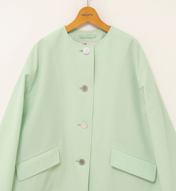 NOLLEY'S「【Traditional WeatherWear】LINTON N/C SHORT」|ノーカラージャケット|