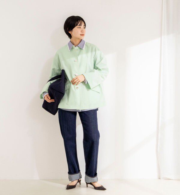 NOLLEY'S「【Traditional WeatherWear】LINTON N/C SHORT」|ノーカラージャケット|