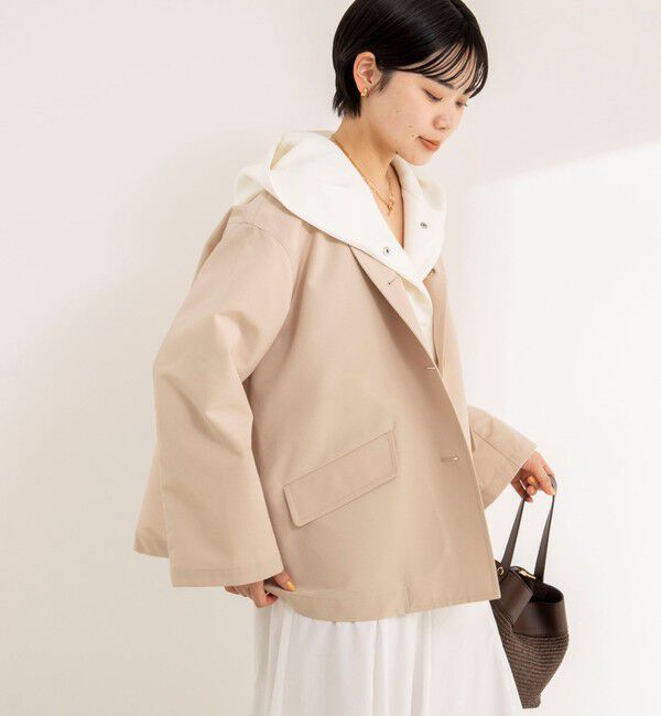 NOLLEY'S「【Traditional WeatherWear】LINTON N/C SHORT」|ノーカラージャケット|