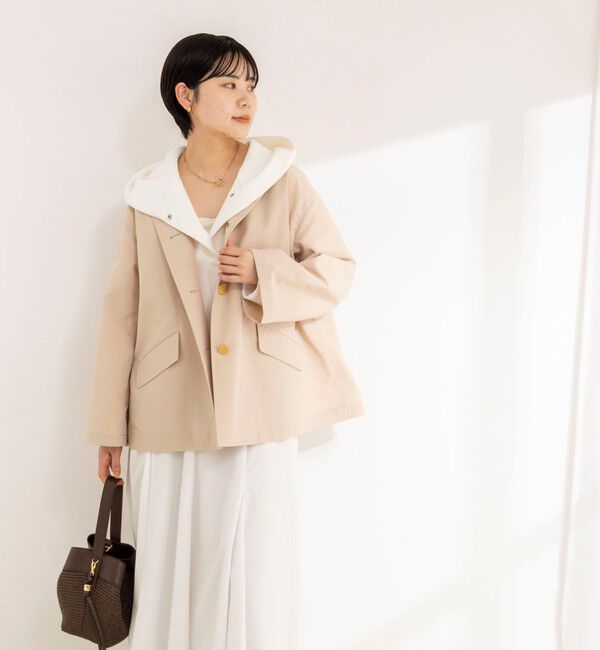 NOLLEY'S「【Traditional WeatherWear】LINTON N/C SHORT」|ノーカラージャケット|