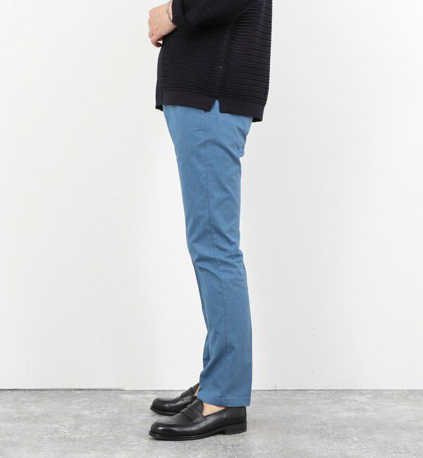 NOLLEY'S goodman「《ビジカジ対応》綿麻COOLMAX スリムフィットパンツ 26SS」|チノ|