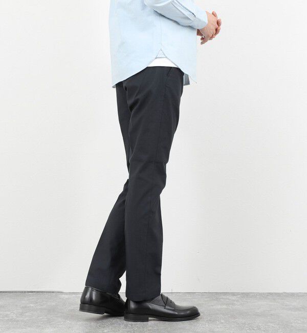 NOLLEY'S goodman「《ビジカジ対応》綿麻COOLMAX スリムフィットパンツ 26SS」|チノ|