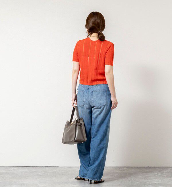 NOLLEY'S sophi「【WALANCE/ワランス】paper rib knit 2way tops」|カーディガン|