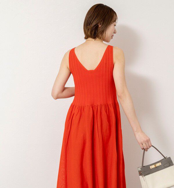 NOLLEY'S sophi「【WALANCE/ワランス】paper rib knit dress」|ワンピース|