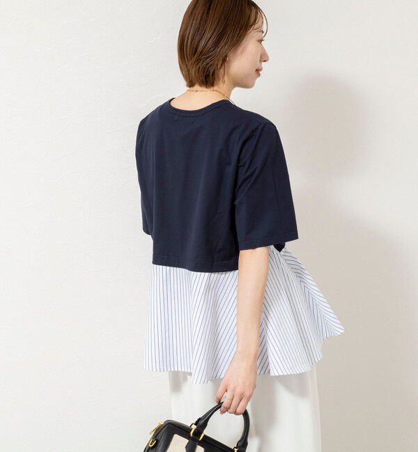 NOLLEY'S「【TRRAZZO DONNA/トラッゾドンナ】Docking Flare Top」|Tシャツ・カットソー|