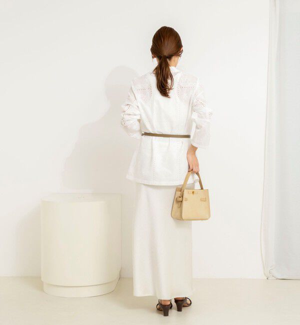 NOLLEY'S「ウォッシャブルレースジャケット」|テーラードジャケット|