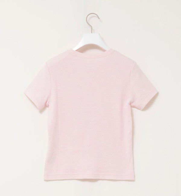 MAQWEL「【MAQWEL/マクウェル】ウォッシャブルCOTTON RIB 半袖Tシャツ」|Tシャツ・カットソー|